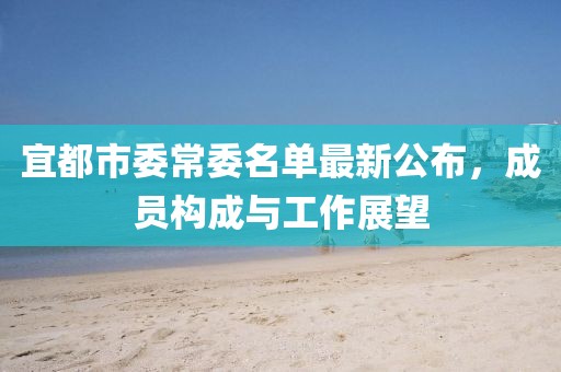 宜都市委常委名單最新公布，成員構(gòu)成與工作展望