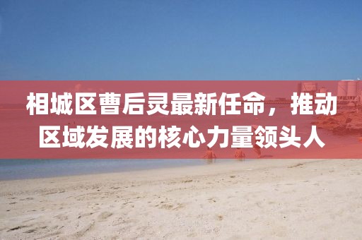 相城區(qū)曹后靈最新任命，推動區(qū)域發(fā)展的核心力量領(lǐng)頭人