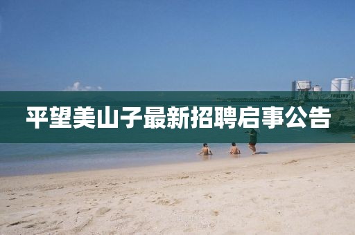 平望美山子最新招聘啟事公告