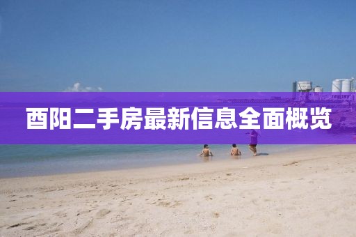酉陽(yáng)二手房最新信息全面概覽