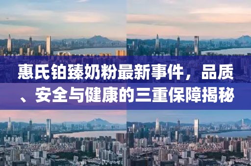惠氏鉑臻奶粉最新事件，品質(zhì)、安全與健康的三重保障揭秘