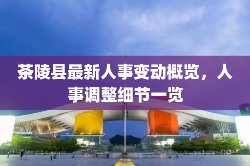 茶陵縣最新人事變動概覽，人事調(diào)整細(xì)節(jié)一覽
