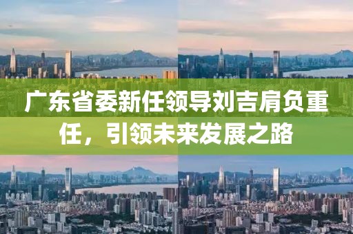 廣東省委新任領(lǐng)導(dǎo)劉吉肩負(fù)重任，引領(lǐng)未來(lái)發(fā)展之路