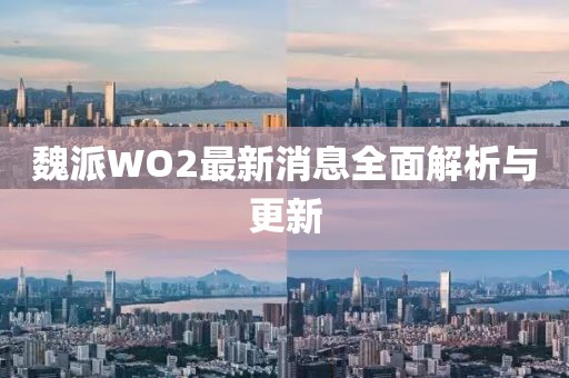 魏派WO2最新消息全面解析與更新