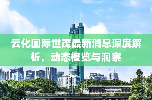 云化國(guó)際世茂最新消息深度解析，動(dòng)態(tài)概覽與洞察