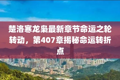 楚洛寒龍梟最新章節(jié)命運(yùn)之輪轉(zhuǎn)動(dòng)，第407章揭秘命運(yùn)轉(zhuǎn)折點(diǎn)