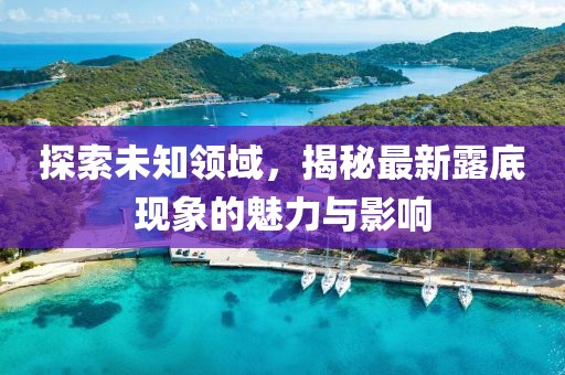 探索未知領(lǐng)域，揭秘最新露底現(xiàn)象的魅力與影響