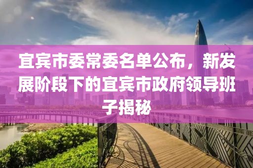 宜賓市委常委名單公布，新發(fā)展階段下的宜賓市政府領導班子揭秘