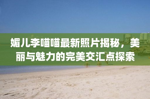 媚兒李喵喵最新照片揭秘，美麗與魅力的完美交匯點探索