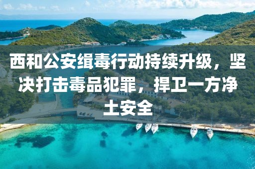 西和公安緝毒行動(dòng)持續(xù)升級(jí)，堅(jiān)決打擊毒品犯罪，捍衛(wèi)一方凈土安全