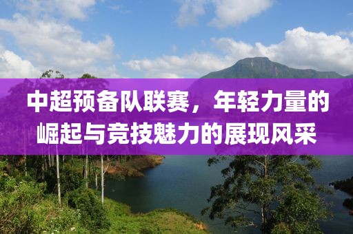 中超預(yù)備隊(duì)聯(lián)賽，年輕力量的崛起與競(jìng)技魅力的展現(xiàn)風(fēng)采