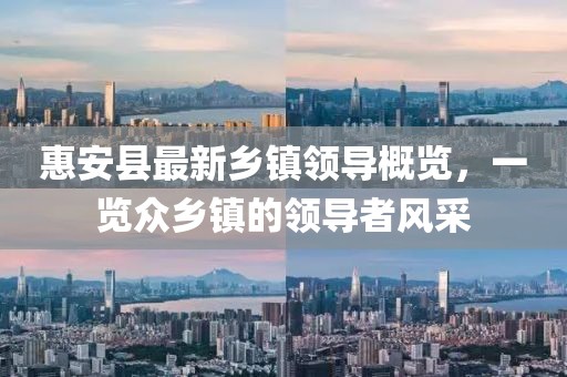 惠安縣最新鄉(xiāng)鎮(zhèn)領(lǐng)導(dǎo)概覽，一覽眾鄉(xiāng)鎮(zhèn)的領(lǐng)導(dǎo)者風(fēng)采