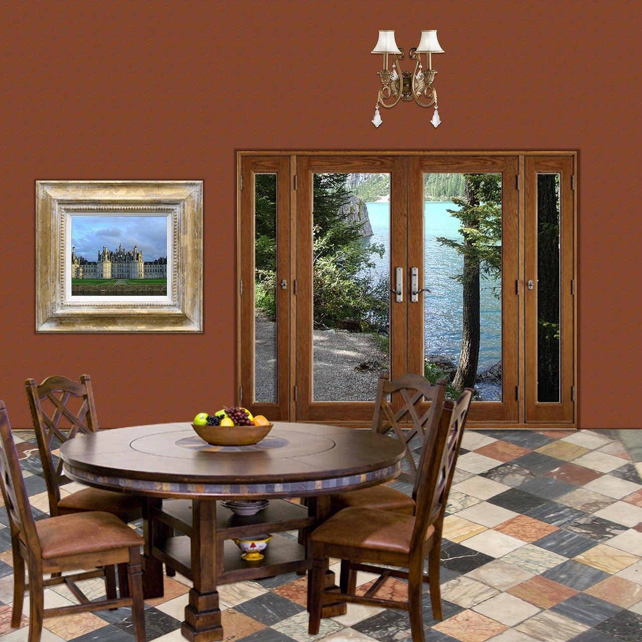 飯廳十字繡最新圖片，裝飾新風(fēng)尚的探索